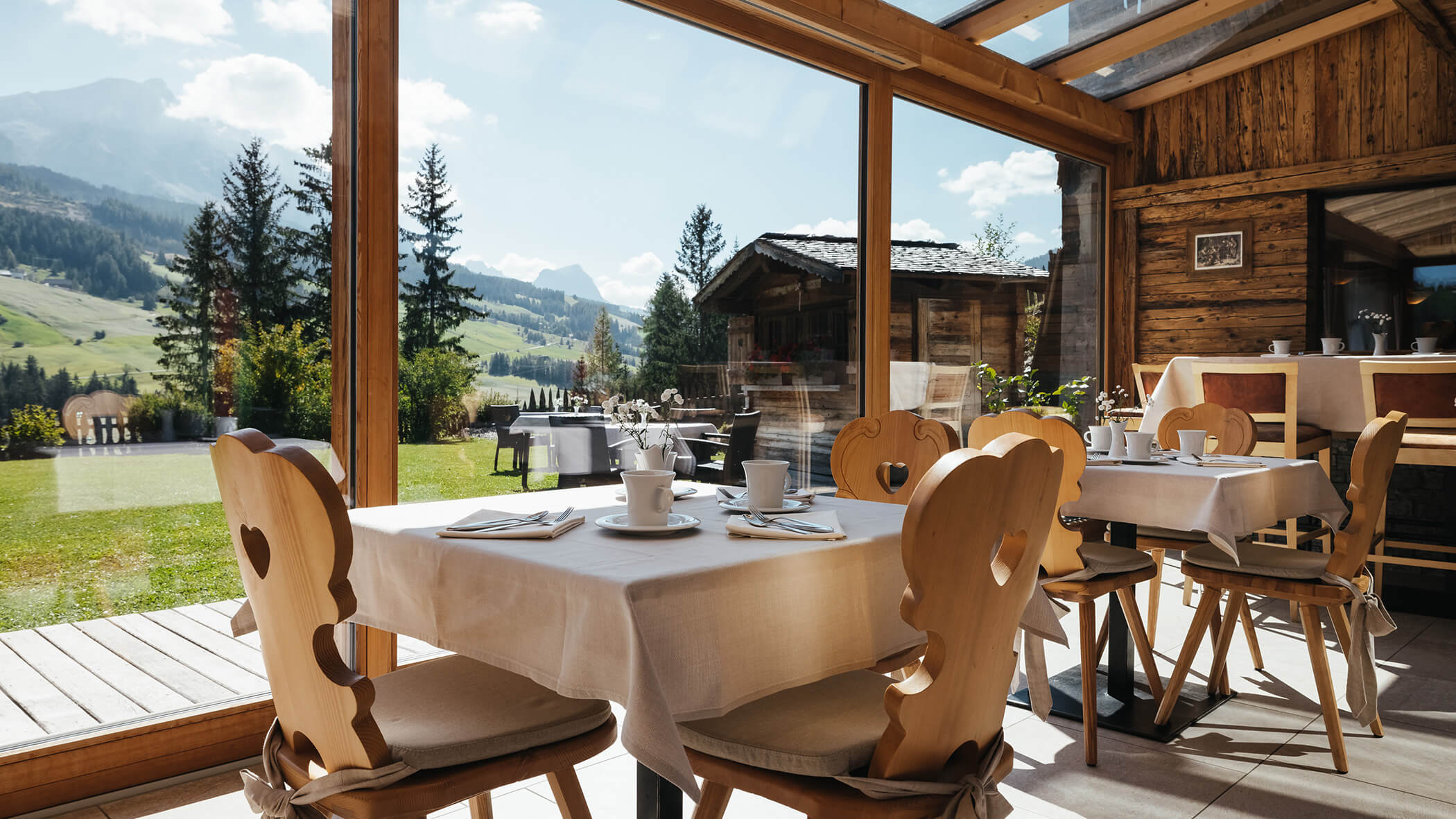 Breakfast with a view